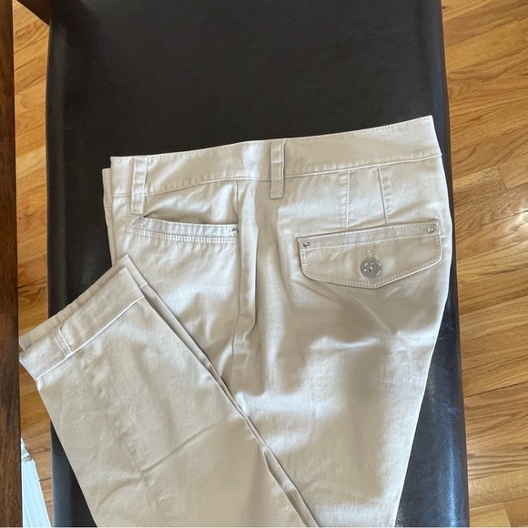 White House Black Market Pants in neutral color size 4 tabbed pockets - Picture 11 of 14